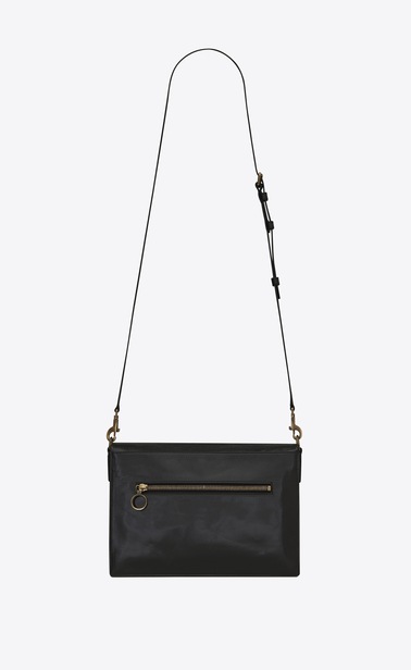 SAINT LAURENT Noe Woman NOE SAINT LAURENT crossbody bag in black moroder leather b_V4
